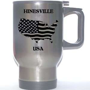  US Flag   Hinesville, Georgia (GA) Stainless Steel Mug 