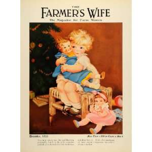  1934 Ad Farmers Wife Child Doll Farm Women Christmas 