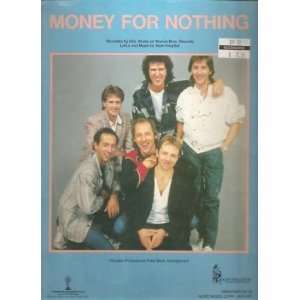  Sheet Music Money For Nothing Dire Straits 174 Everything 
