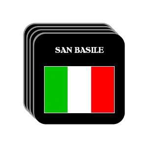  Italy   SAN BASILE Set of 4 Mini Mousepad Coasters 