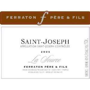 2006 Ferraton Et Fils La Source St. Joseph 750ml 