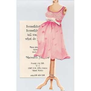  Mom to Be Mannequin Invitation Arts, Crafts & Sewing