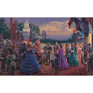  Mort Kunstler   Before the Ball