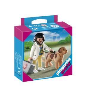  Playmobil Vet with Dog Toys & Games