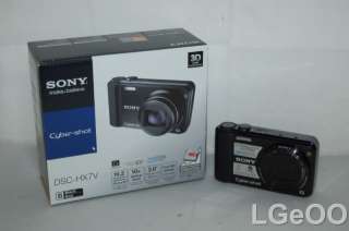 Sony Cyber shot DSC HX7V 16.2MP Digital Camera Black 27242808720 