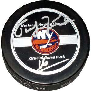  Pat LaFontaine New York Islanders Autographed Puck Sports 