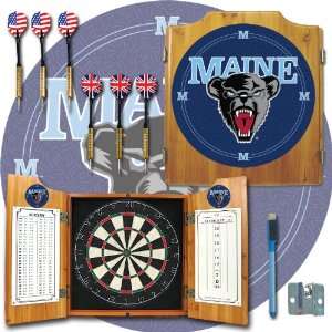   of Maine Dart Cabinet with Darts and Board