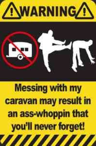 NEW Sticker decal for caravan camper trailer 4x4  