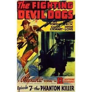  The Fighting Devil Dogs Movie Poster (11 x 17 Inches 