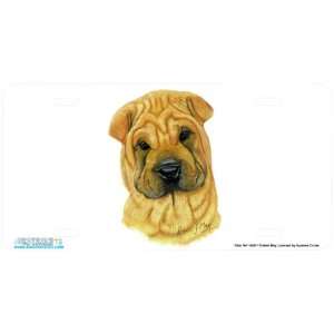 4287 Shar Pei Dog License Plate Car Auto Novelty Front Tag by Robert 