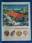 1956 Howard Johnsons Mag. Ad ~ Orange Roof Restaurant