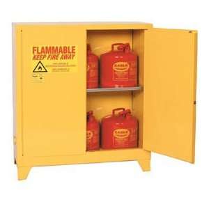 Eagle 3010LEGS Tower Safety Cabinet for Flammable Liquids, 2 Door Self 