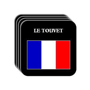 France   LE TOUVET Set of 4 Mini Mousepad Coasters 