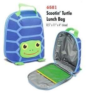   Melissa and Doug Scootin Turtle Lunch Bag Summer Camp Toys & Games