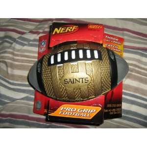  Nerf Pro Shop Pro Grip Football (New Orleans Saints) Toys 