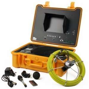  130 ft Sewer Drain Pipe Color Camera Video System DVR w 