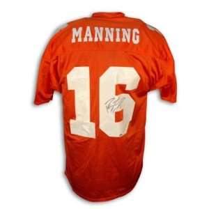 Peyton Manning Signed University of Tennessee Vols Jersey  