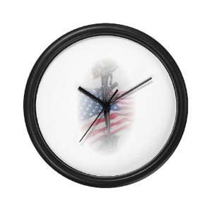   Remember the Fallen Military Wall Clock by  