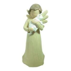  Beautiful Angel with Cat   Made of Resin   6