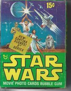 1977 TOPPS STAR WARS SERIES 5 UNOPENED CARD BOX 36 PACK  