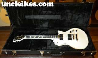 2011 ESP Eclipse II Snow White Electric Guitar w/ Case  