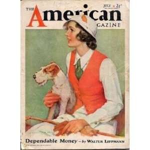    The American Magazine July 1933 Walter Lippman 