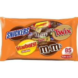 Mars Fun Size Mix Variety Bag, 43.09 Ounce  Grocery 