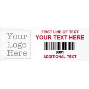   Barcode, 0.75 x 2 Gloss Paper (removable) FDA Ready