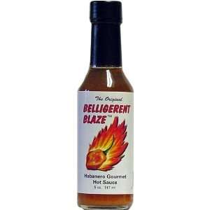 Belligerent Blaze Hot Sauce, 5 fl oz  Grocery & Gourmet 