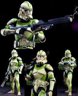 Sideshow 442nd Siege Battalion Clone Trooper Sixth Scale Figure Item 