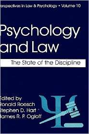   Discipline, (0306459493), Ronald Roesch, Textbooks   