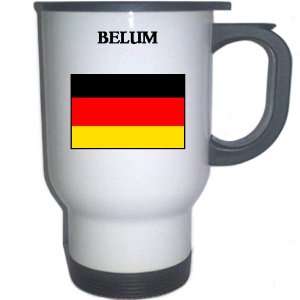  Germany   BELUM White Stainless Steel Mug Everything 