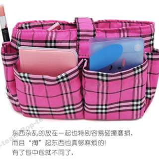 Purse Handbag Organizer Insert   slim bag in bag J87P  