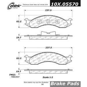  Centric Parts 100.05570 100 Series Brake Pad Automotive