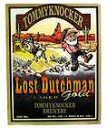 Tommyknocker LOST DUTCHMAN GOLD LAGER beer label CO 22oz
