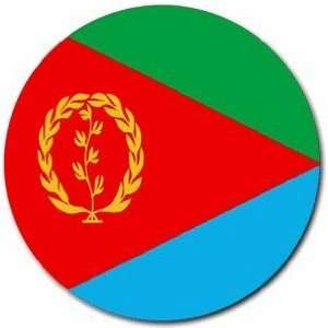  Eritrea Flag Round Mouse Pad
