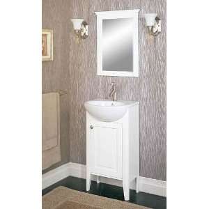 Fairmont Single Sink Bathroom Vanity 102 V20 ES. 20 W x 16 1/8 D x 