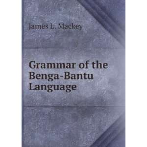  Grammar of the Benga Bantu Language James L. Mackey 