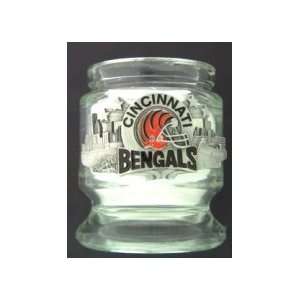  Cincinnati Bengals Glass Candle *SALE*