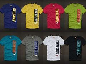 NWT Hollister By Abercrombie Balboa Island T Shirt   U Pick Hot Color 