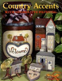 Tole Painting Pattern Book~COUNTRY ACCENTS~Jackson  