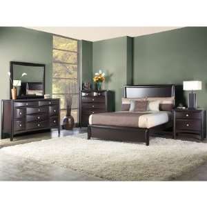   California King Panel Bedroom Set in Dark Espresso Furniture & Decor