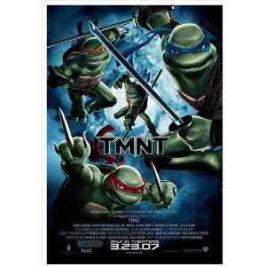 TMNT Movie Poster (11 x 17 Inches   28cm x 44cm) (2007) Style C 