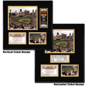  Pittsburgh Pirates   PNC Park   Ballpark Ticket Frame 
