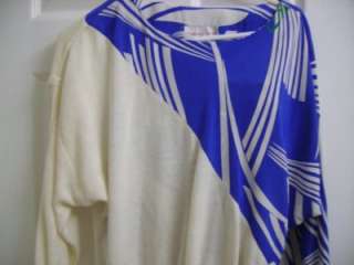 Anthony Sicari Made USA Skirt Top Blouse Sweater Sz 8  