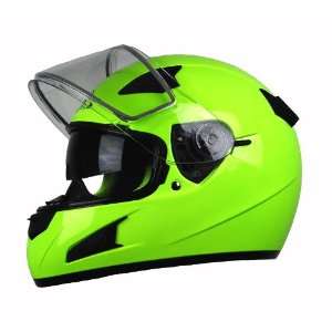  Hi Visibility Yellow X Small Full Face Snowmobile Helmet Automotive