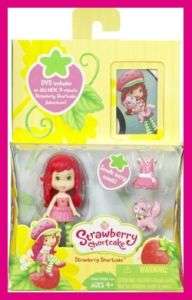 NEW STRAWBERRY SHORTCAKE Mini Strawberry Doll With DVD  