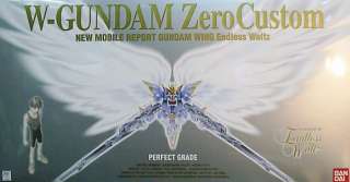 Bandai PG 1/60 XXXG 00W0 Wing Gundam Zero Custom Endless Waltz Gunpla 