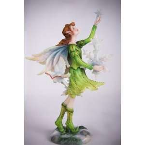  Fairy with Snowflake Statue