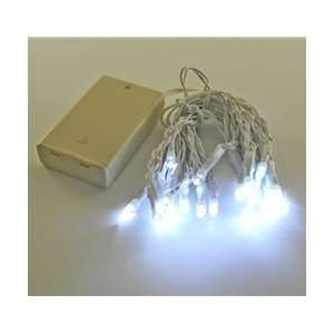  Ultra Bright Battery Operated String Lights, 20 White LEDs 